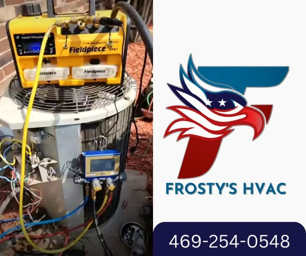 Slide of Frosty's HVAC