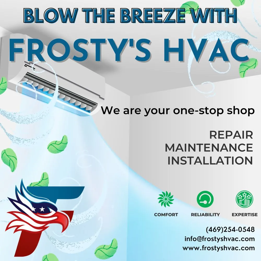 Slide of Frosty's HVAC