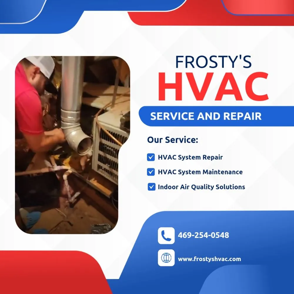 Slide of Frosty's HVAC
