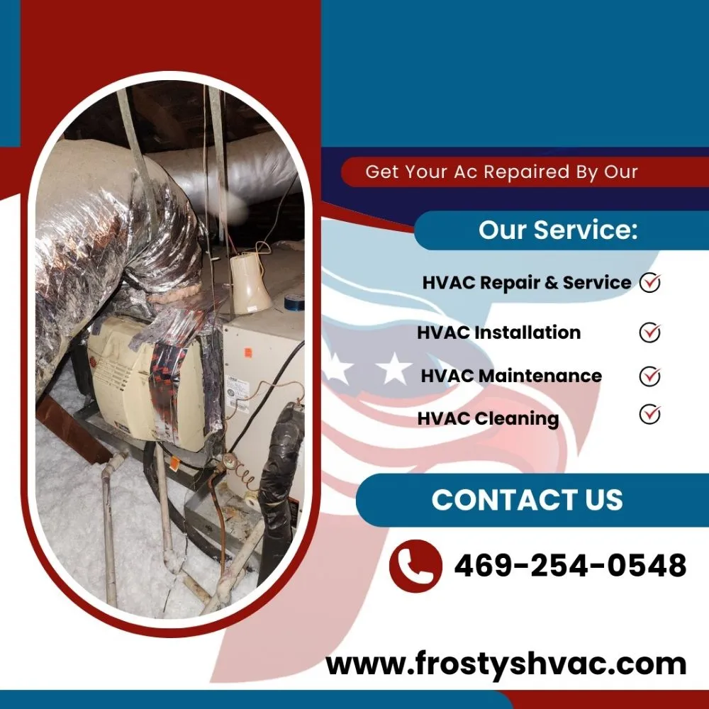 Slide of Frosty's HVAC
