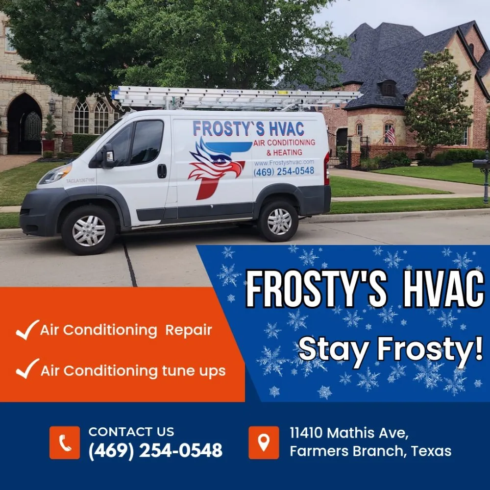 Slide of Frosty's HVAC