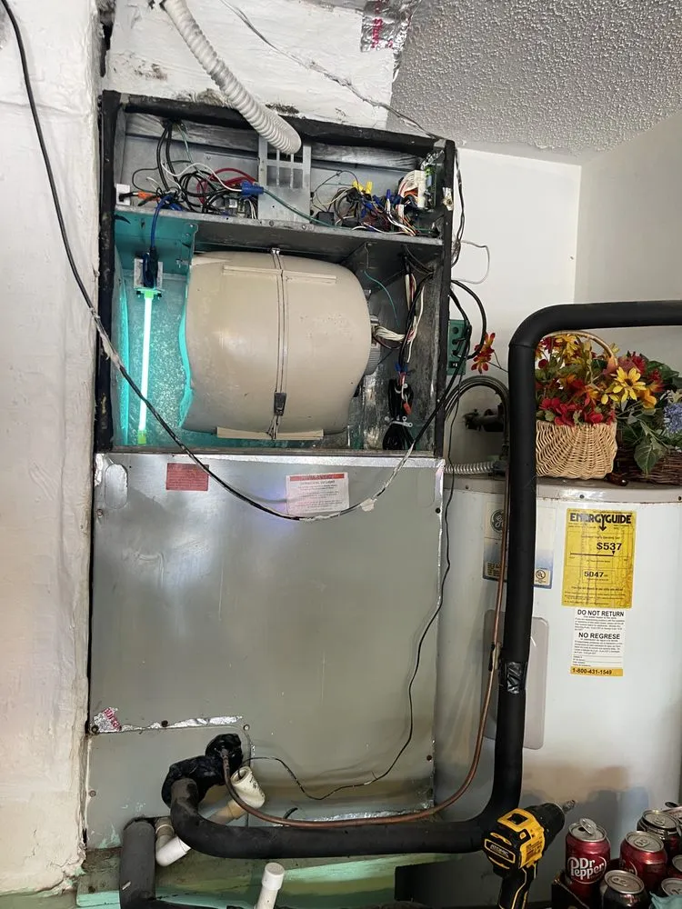 Slide of Frozen HVAC