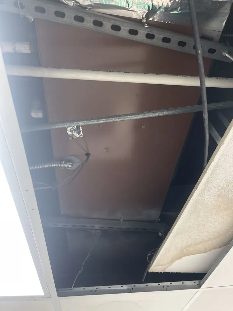 Slide of Frozen HVAC