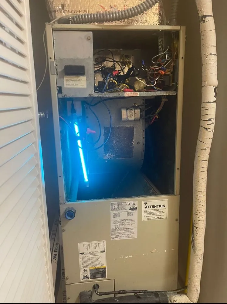 Slide of Frozen HVAC