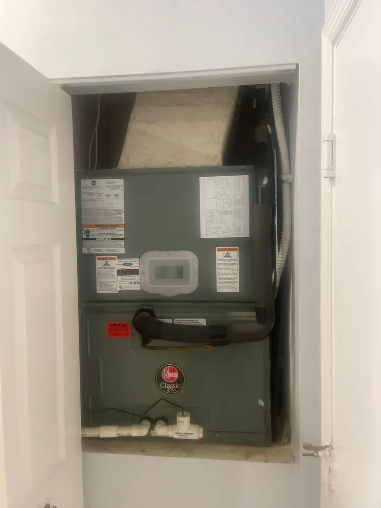 Slide of Frozen HVAC