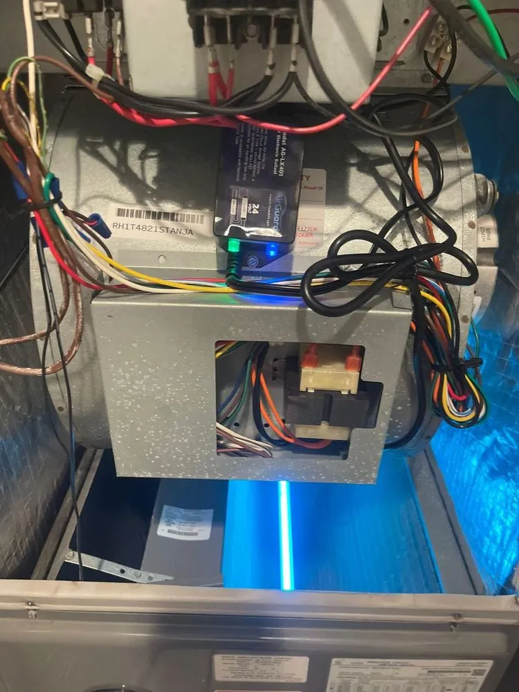 Slide of Frozen HVAC