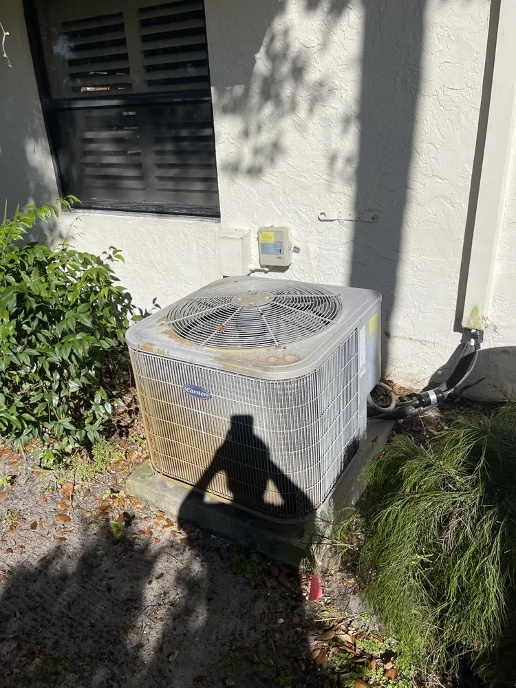 Slide of Frozen HVAC