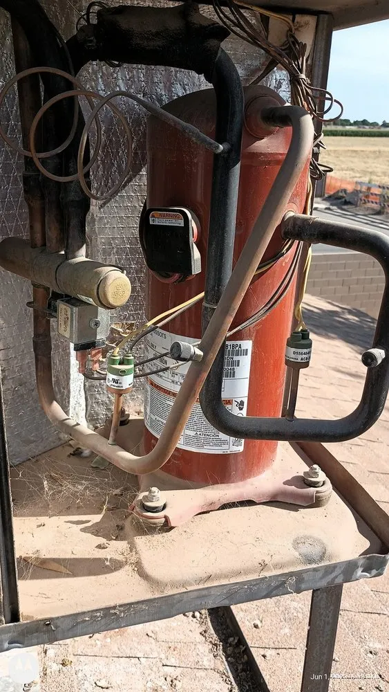 Slide of Frozen Refrigeration