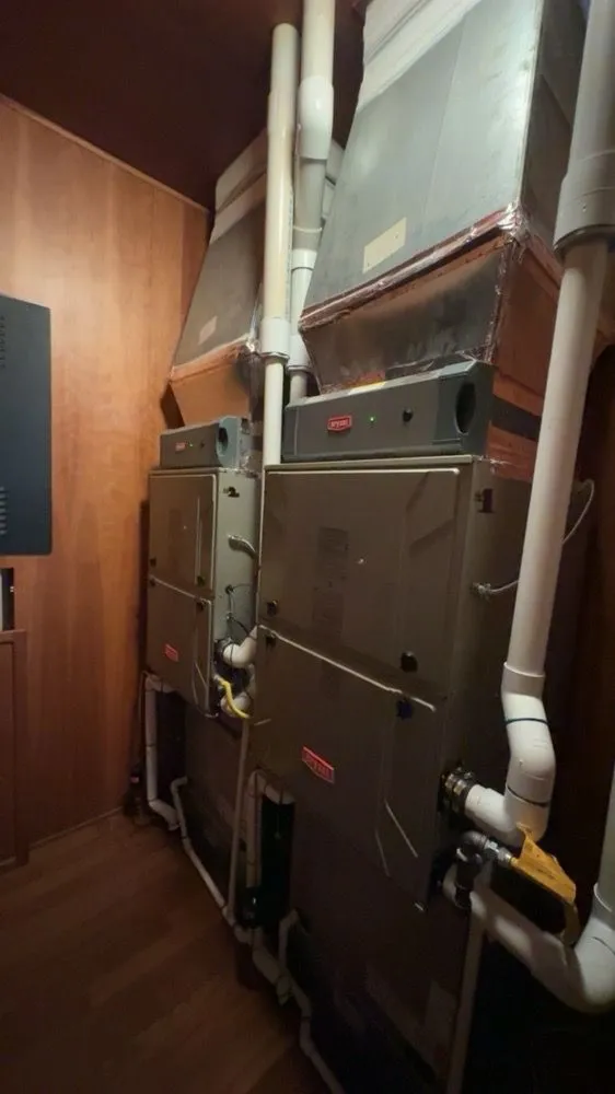 Slide of Fuesz Mechanical Heating and Cooling