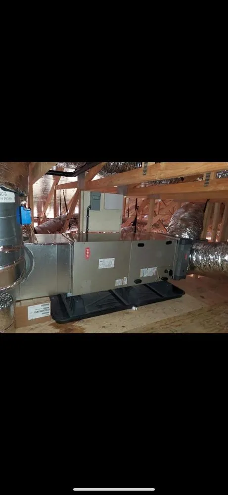 Slide of Fuesz Mechanical Heating and Cooling