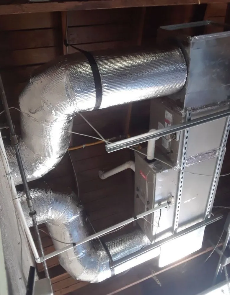 Slide of Fuesz Mechanical Heating and Cooling