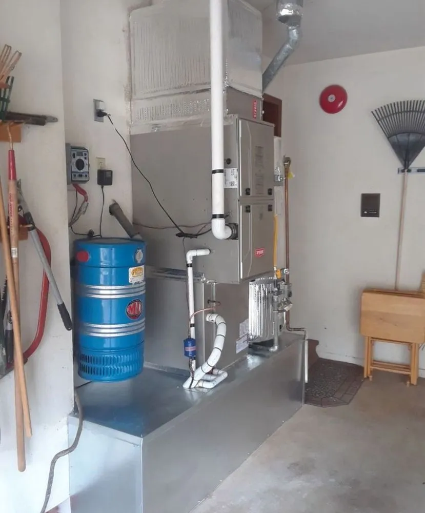 Slide of Fuesz Mechanical Heating and Cooling