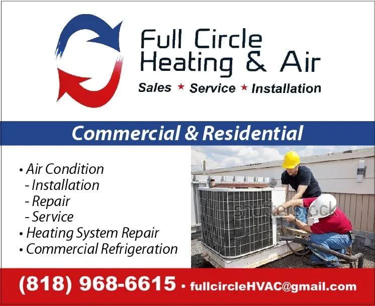 Slide of Full Circle Heating & Air