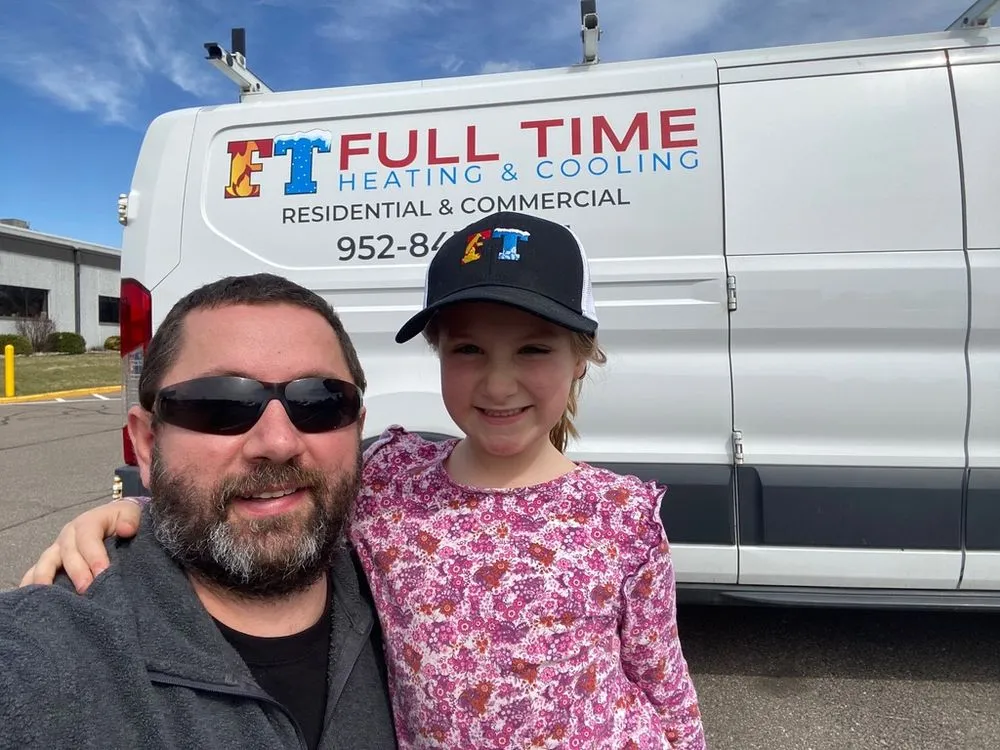 Slide of Full Time Heating & Cooling