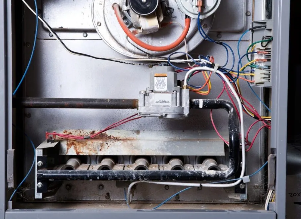 Slide of Furnace Repair Bay Area