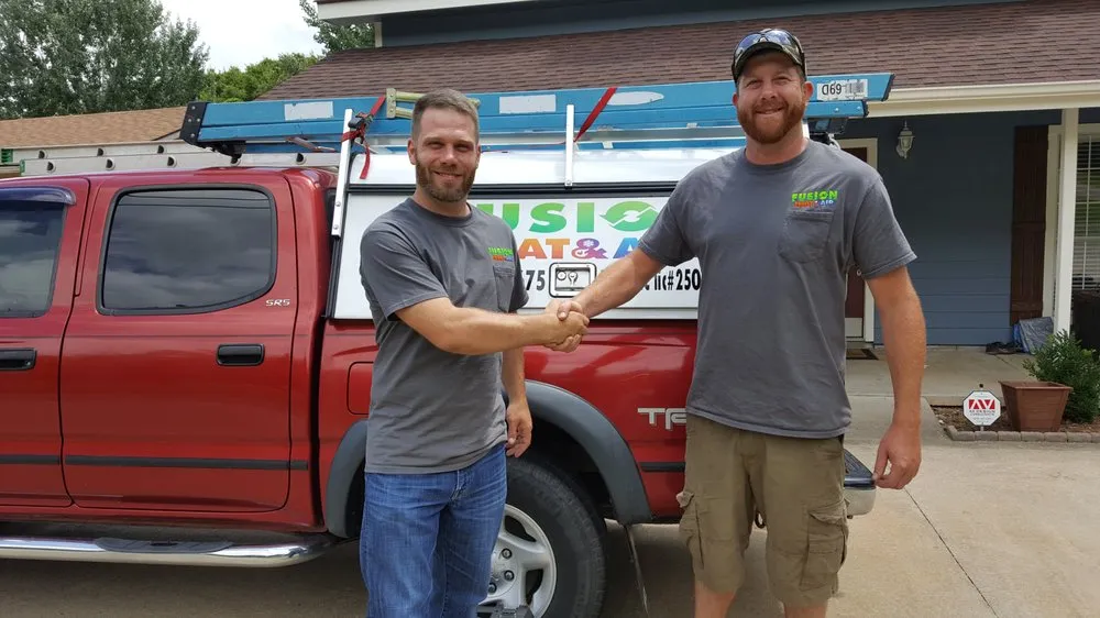 Slide of Fusion Heat and Air