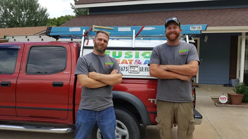 Slide of Fusion Heat and Air