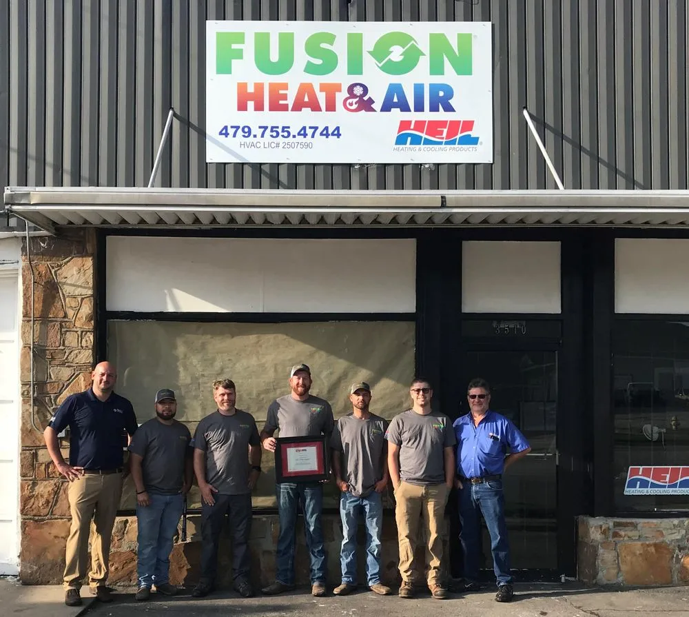 Slide of Fusion Heat and Air