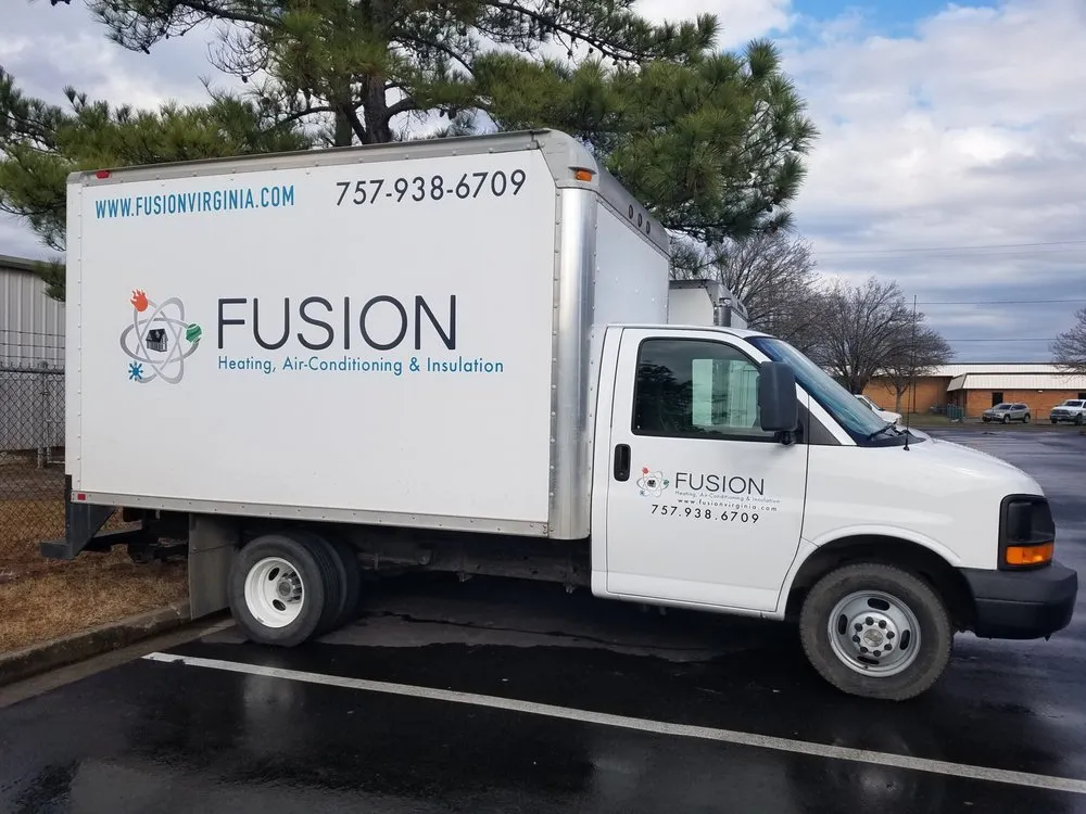 Slide of Fusion Heating, Air Conditioning & Insulation