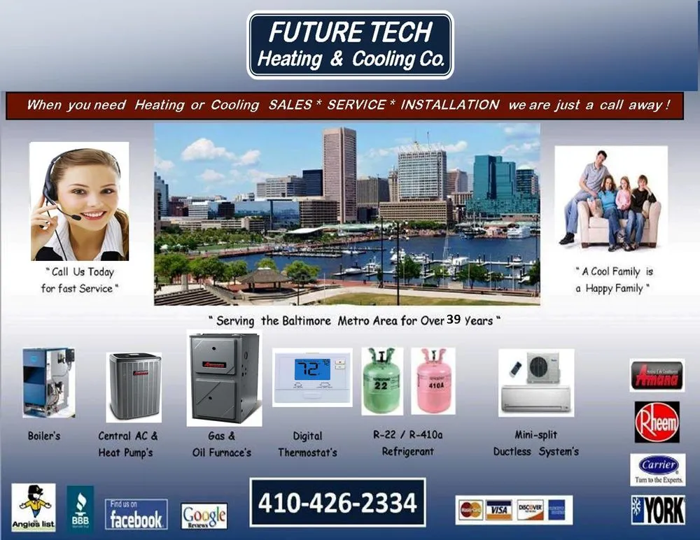 Slide of Future Tech Heating & Cooling Co.