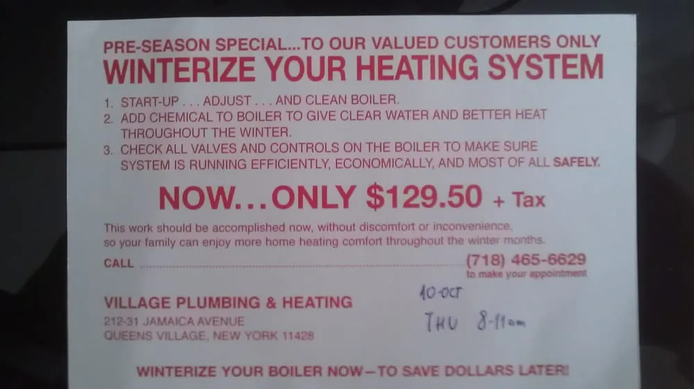 Slide of G & G Village Plumbing & Heating