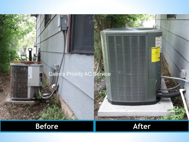 Slide of Gabe's Priority AC Service