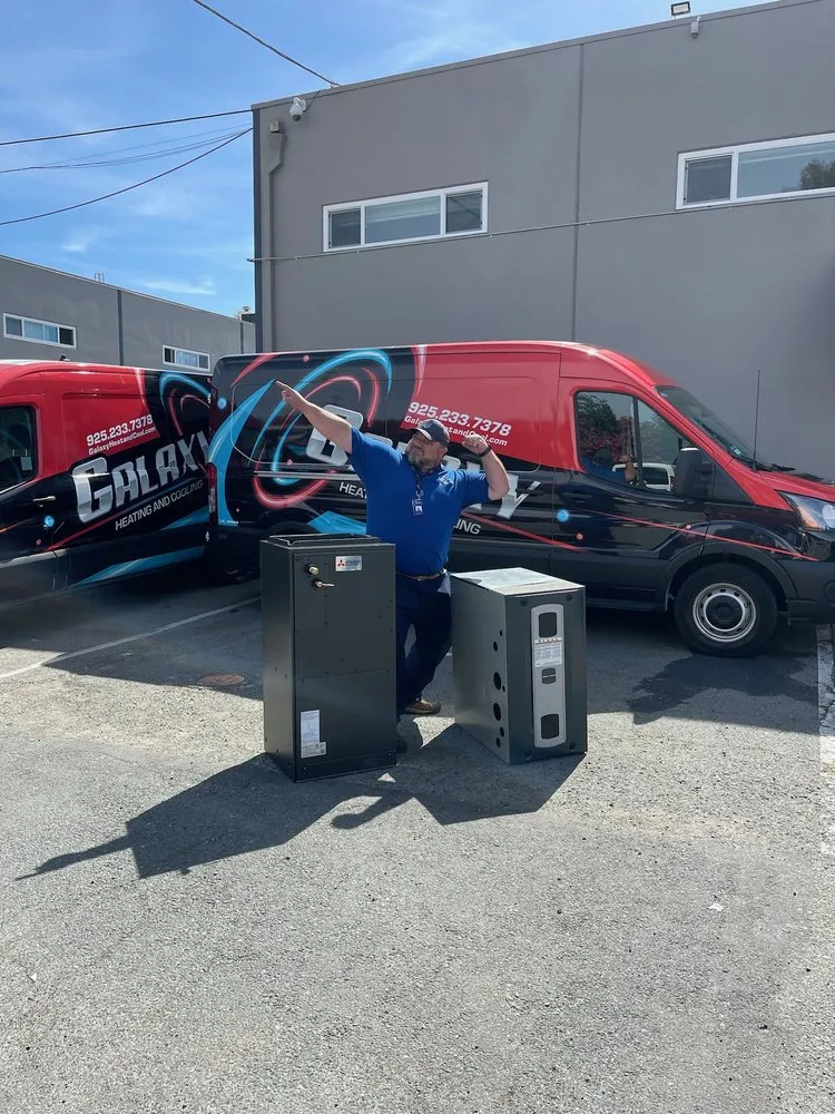 Slide of Galaxy Heating & Air Conditioning, Solar, Electrical