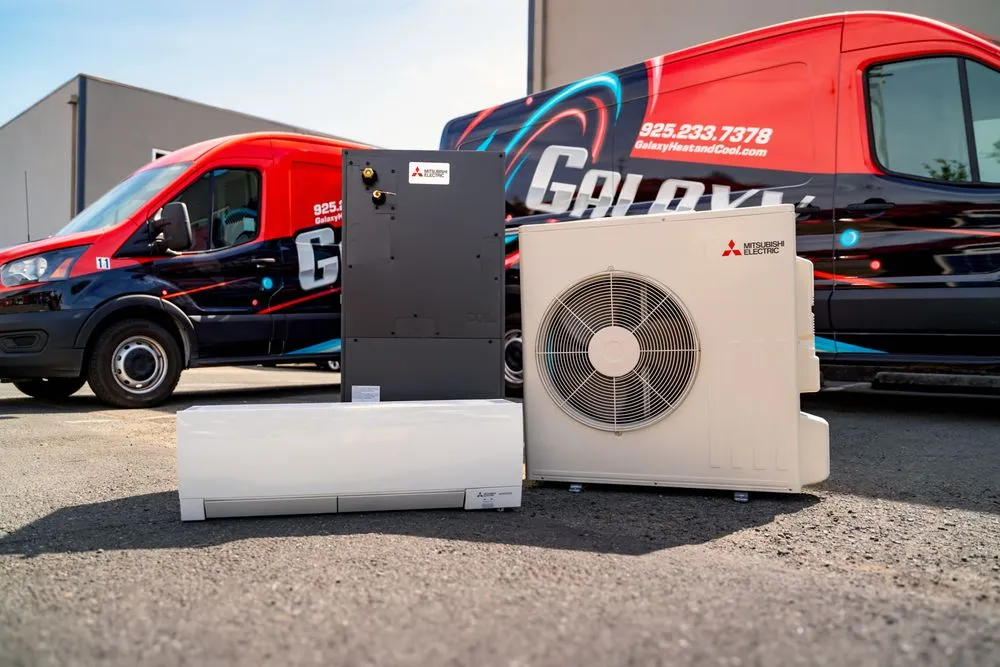 Slide of Galaxy Heating & Air Conditioning, Solar, Electrical