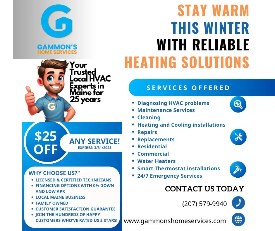 Slide of Gammon’s Heating & Cooling