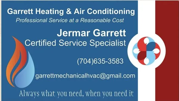 Garrett Heating & Air Logo