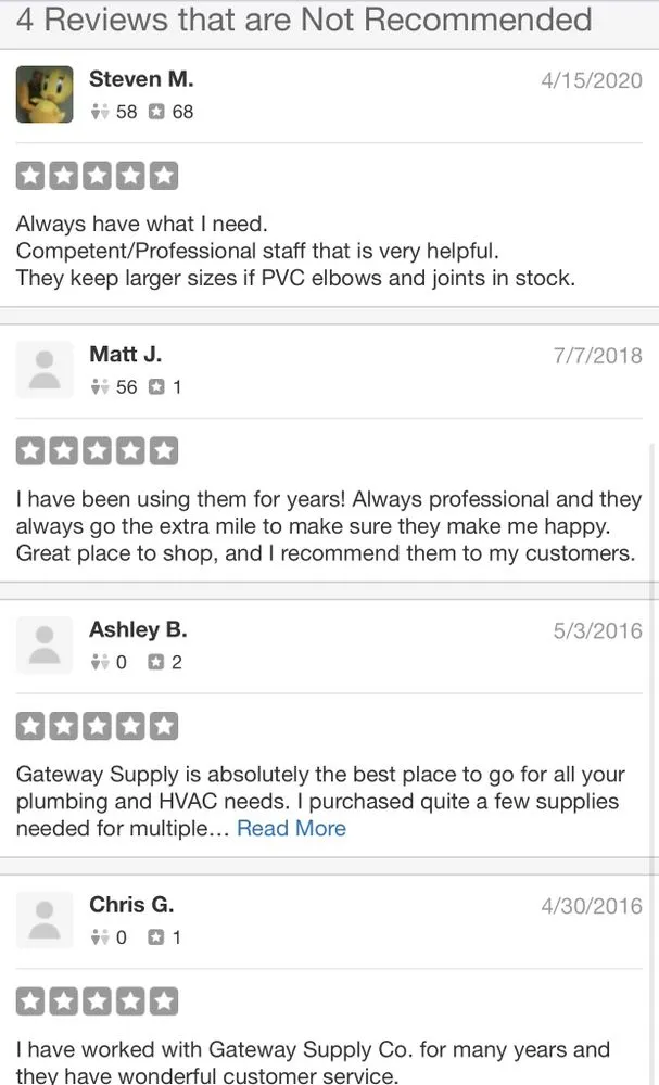 Slide of Gateway Supply