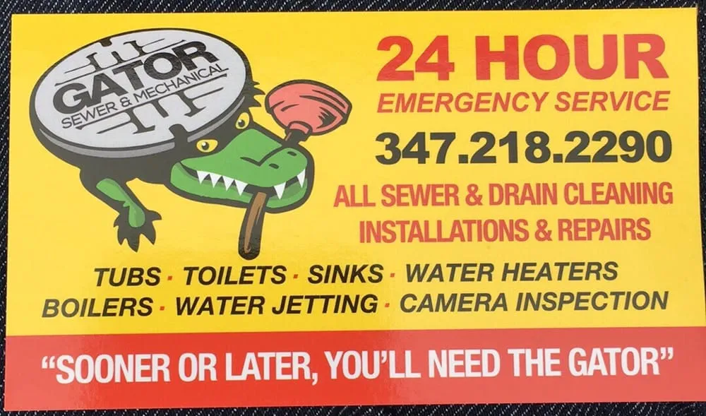 Slide of Gator Sewer & Mechanical