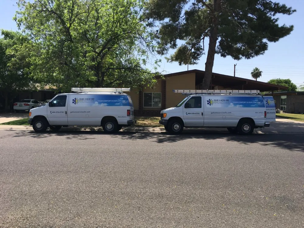 Slide of GE Home Services