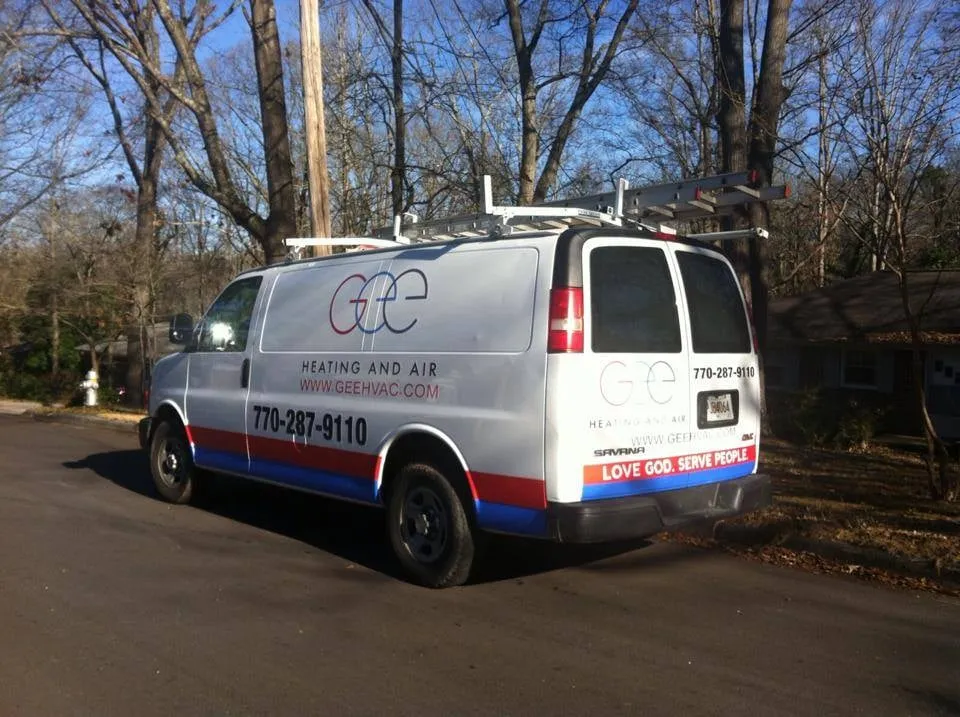 Slide of Gee Heating and Air