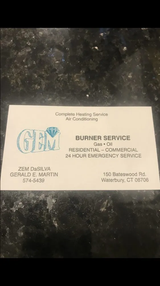 Slide of Gem Burner Service