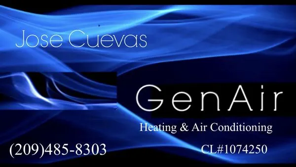GenAir Heating & Air Conditioning Logo
