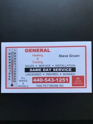 General Heating & Cooling