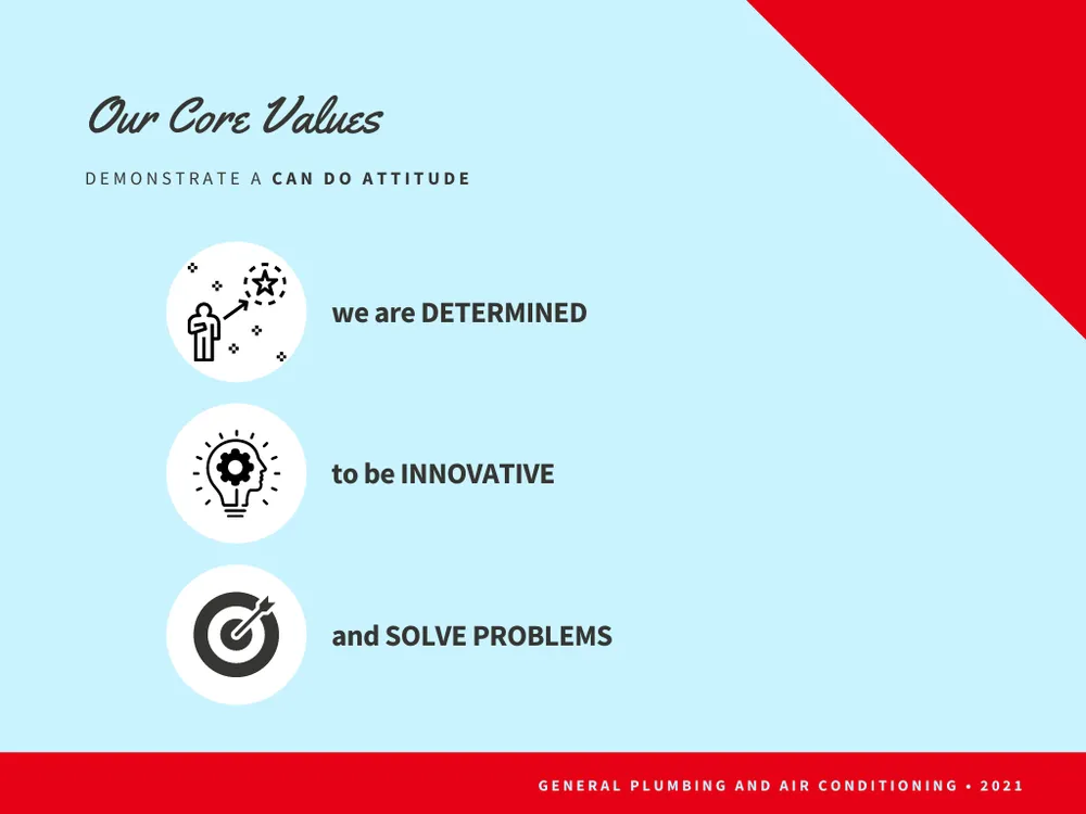 Slide of General Plumbing and Air Conditioning