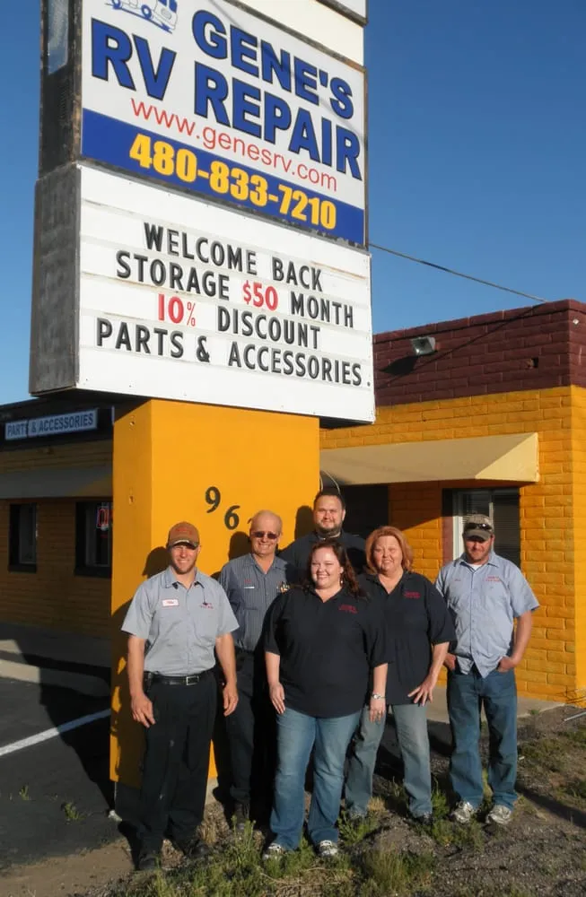Slide of Gene's RV & A/C Repair