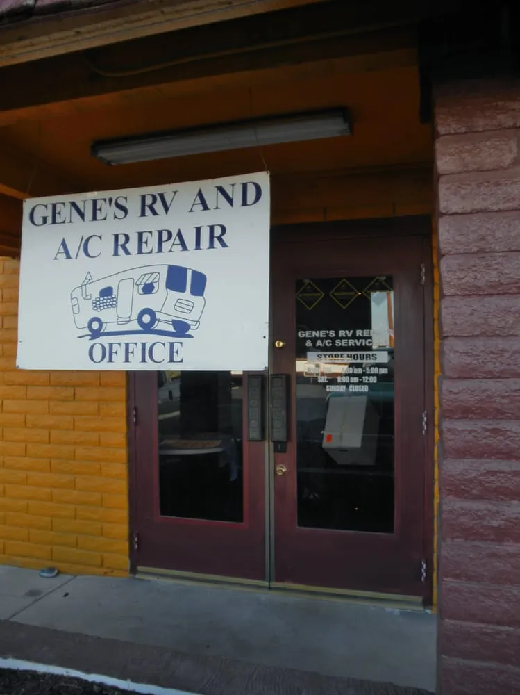 Slide of Gene's RV & A/C Repair