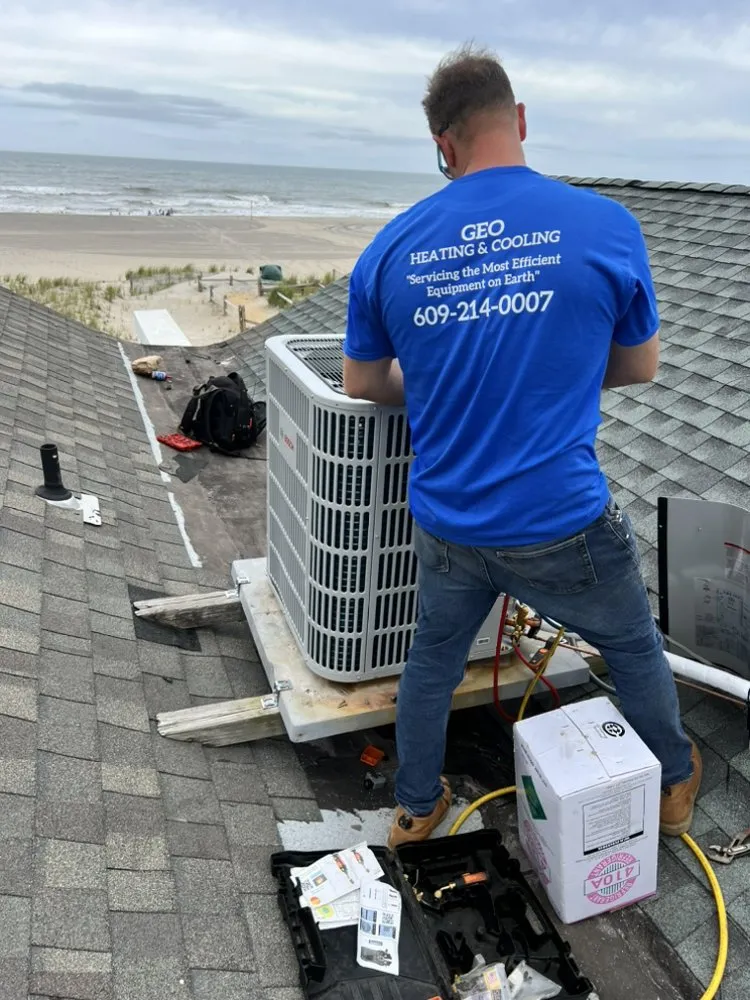 Slide of Geo Heating & Cooling