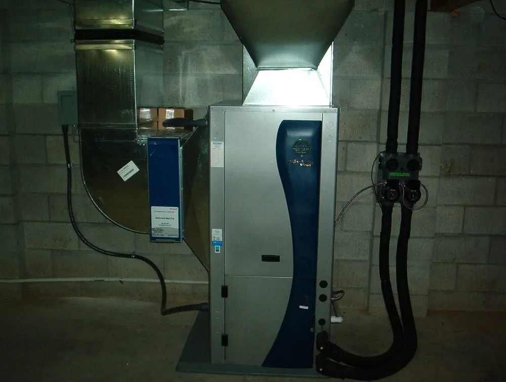 Slide of Geofurnace Heating & Cooling