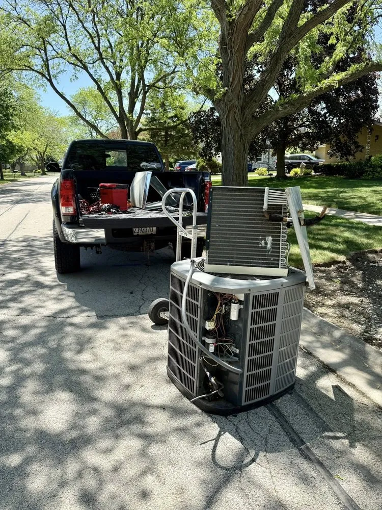 Slide of George and Son's HVAC