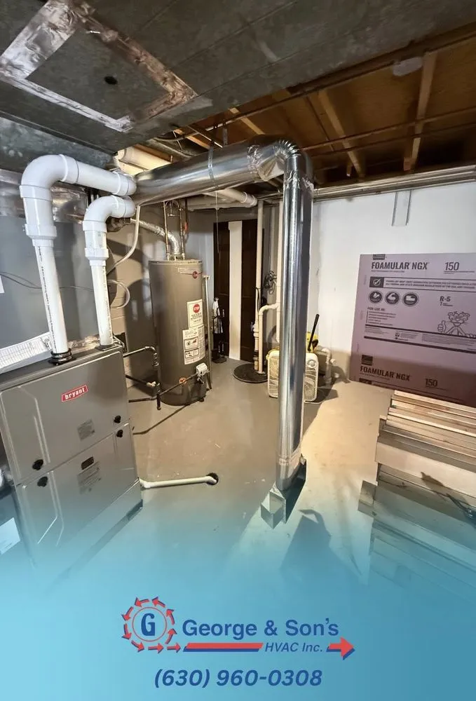 Slide of George and Son's HVAC