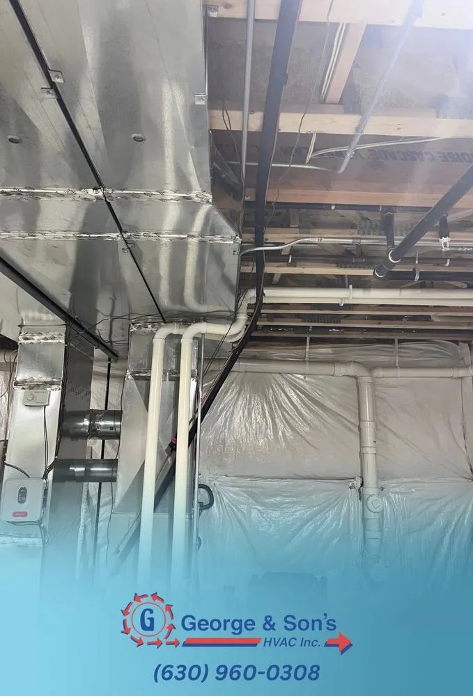 Slide of George and Son's HVAC