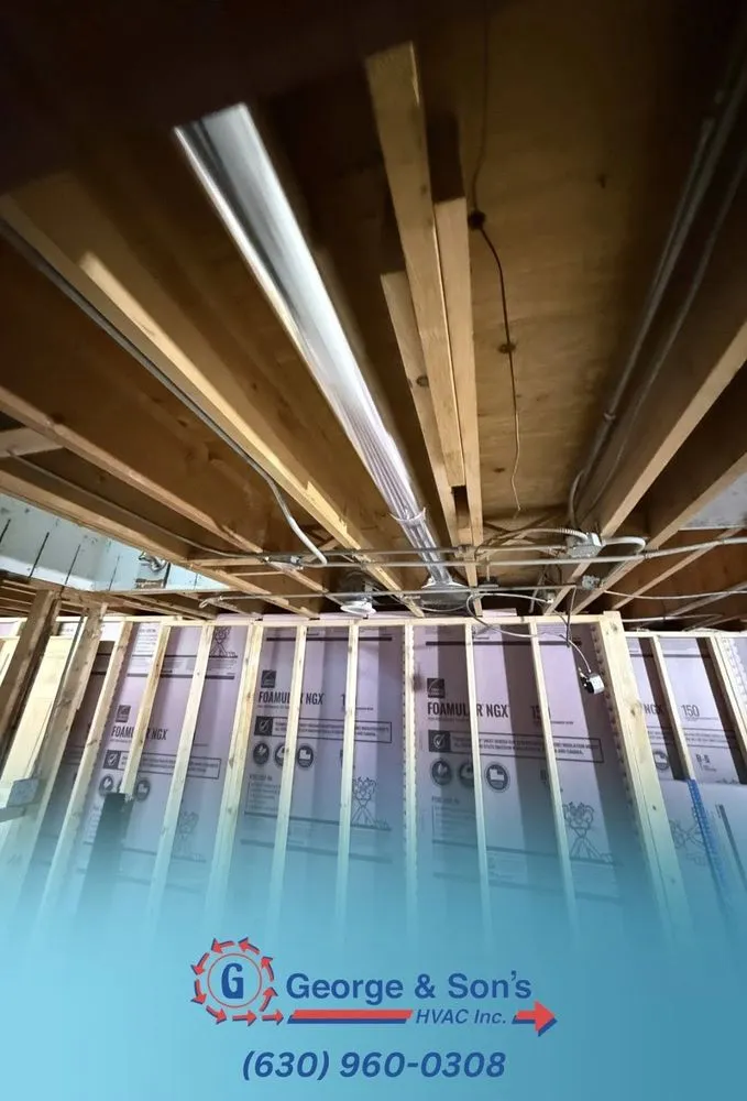 Slide of George and Son's HVAC