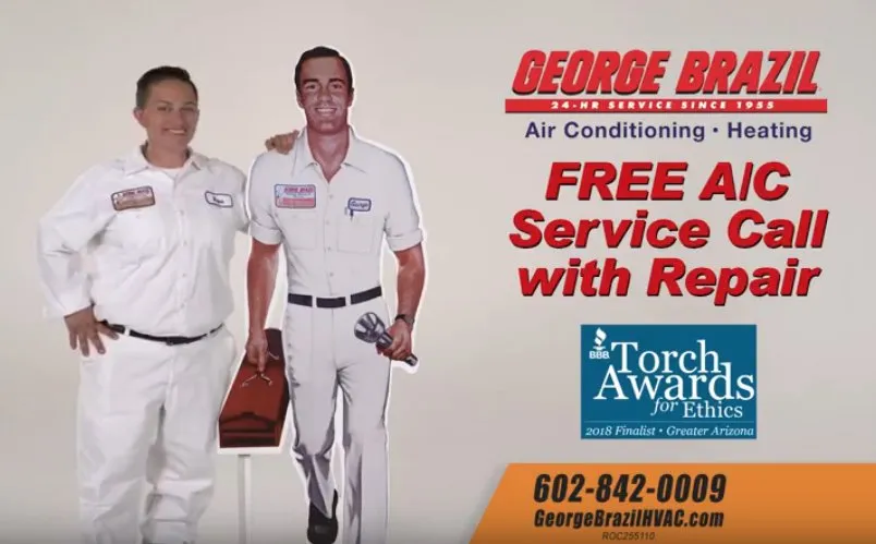 Slide of George Brazil Air Conditioning & Heating