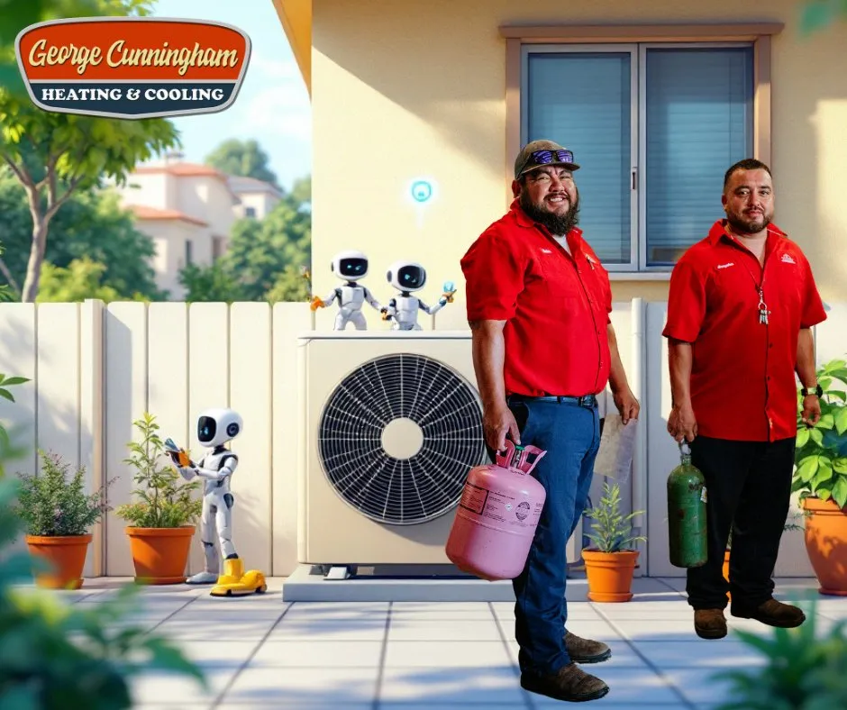 Slide of George Cunningham Heating & Cooling