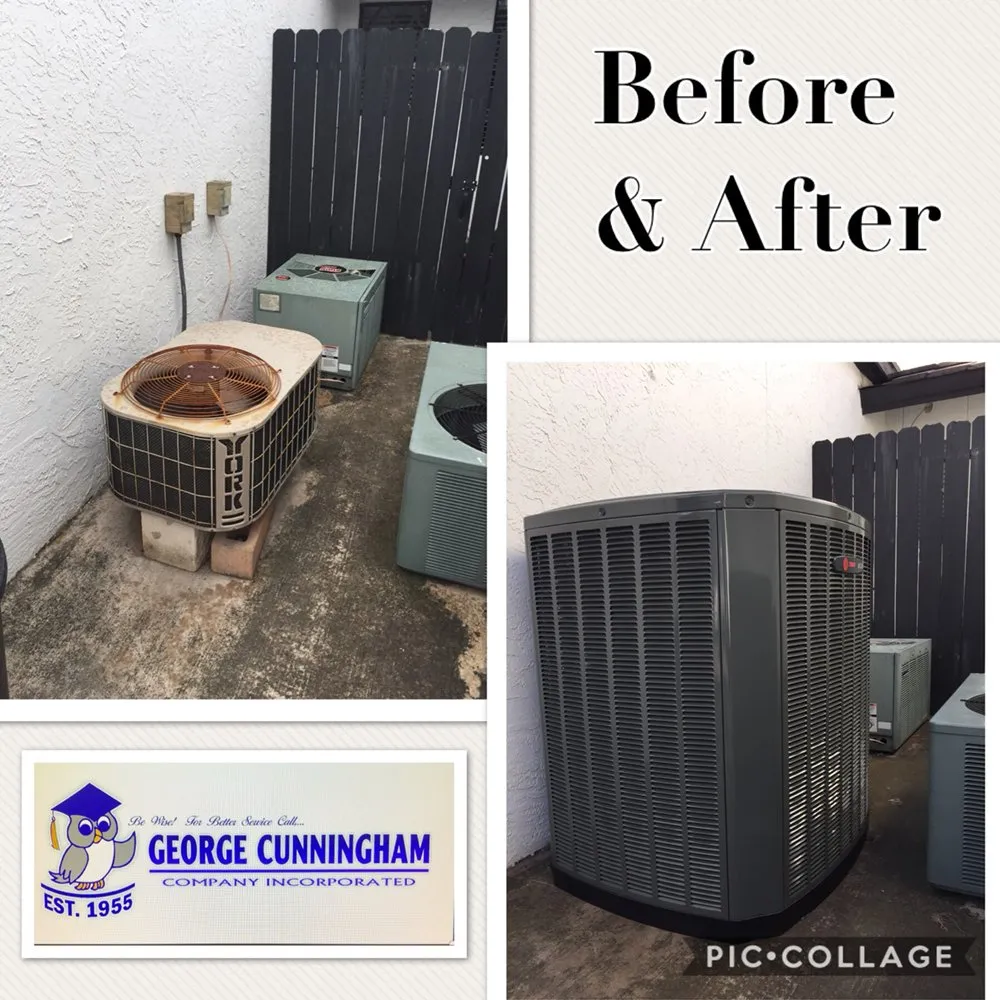 Slide of George Cunningham Heating & Cooling