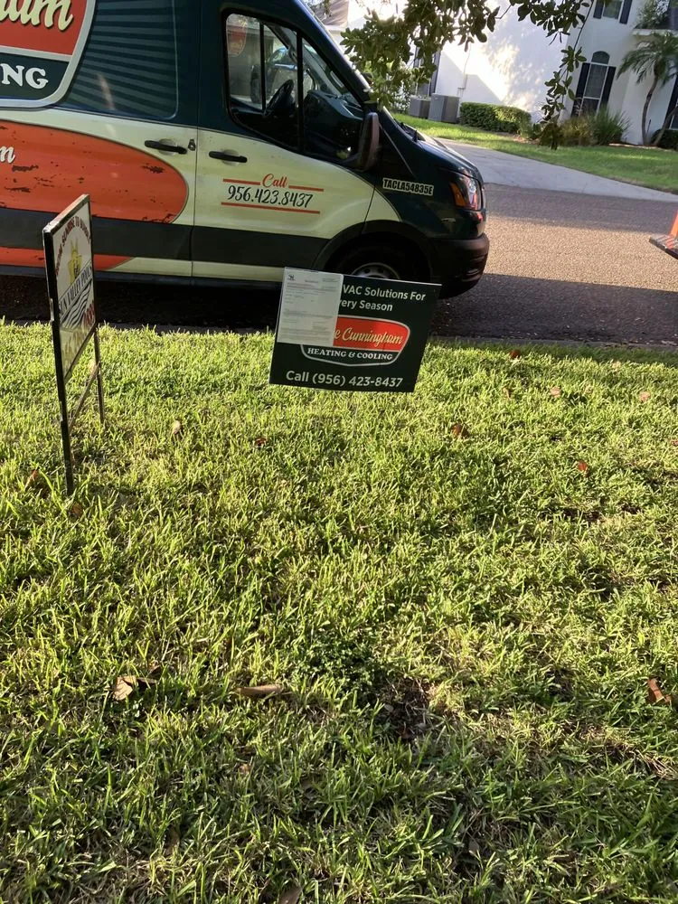 Slide of George Cunningham Heating & Cooling